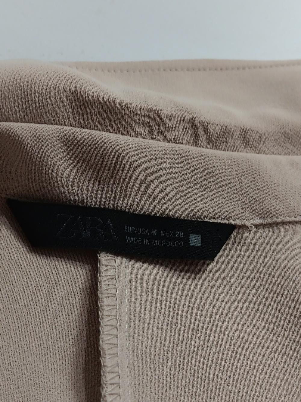 Zara Safari Crepe Top Jacket - Picture 10 of 10